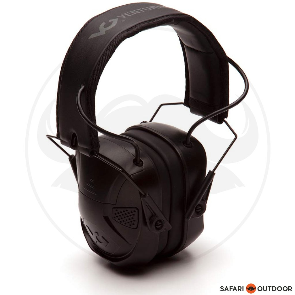 EAR MUFFS VENTURE GEAR ELECTRONIC AMP BT BLACK NRR 26DB